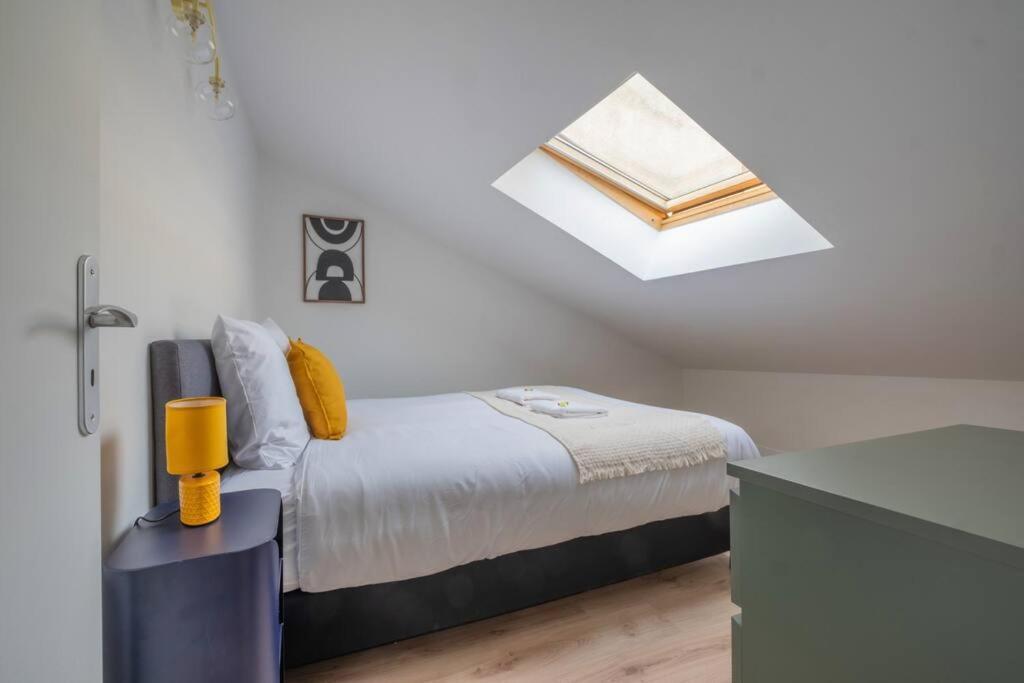 Le Boulingrin Apartment Reims Bagian luar foto