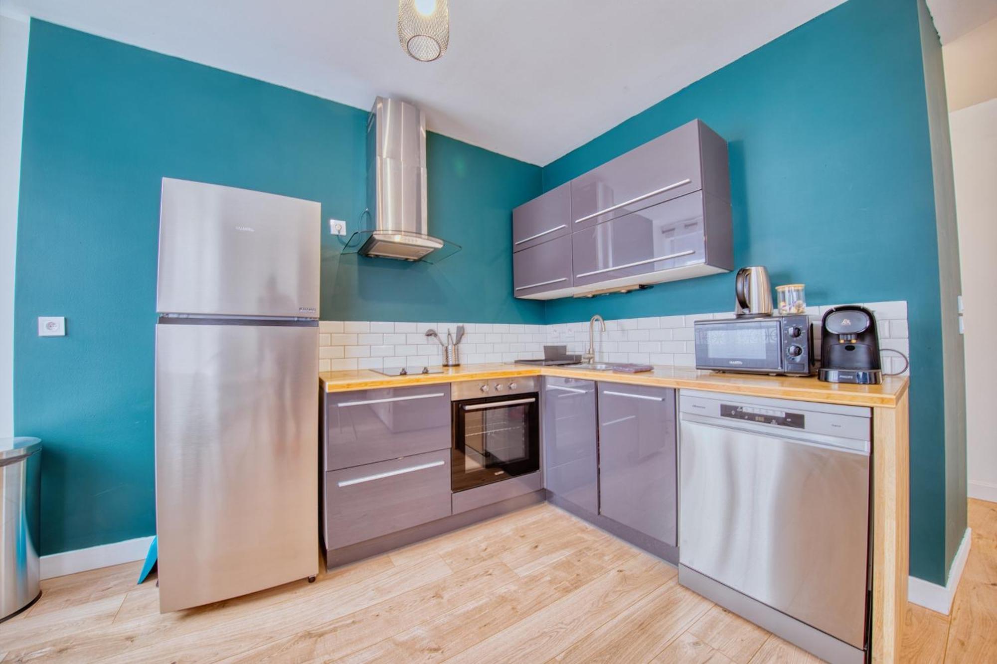 Le Boulingrin Apartment Reims Bagian luar foto